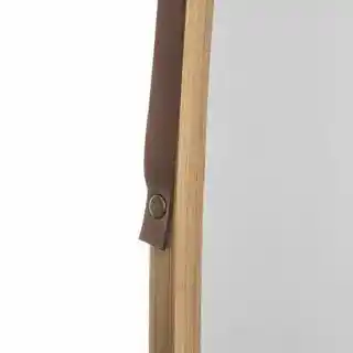 5five Simply Smart Lustro owalne 43x77cm ze skórzanym paskiem
