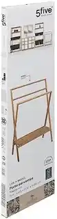 5five Simply Smart wieszak na ręczniki Lab n Modul bambusowy, naturalny, 50 cm
