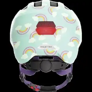 Abus Smiley 3.0 Kask rowerowy uniseks turkusowy blue rainbow rozmiar M 50-55 cm