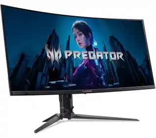 Acer Predator X34X5bmiiphuzx 34 UWQHD QD-OLED 240Hz 0,01ms Zakrzywiony Gamingowy Monitor OLED