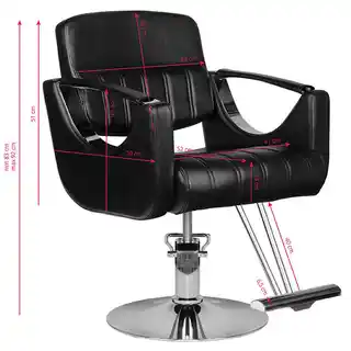 Activ Hair System fotel fryzjerski HS52 czarny