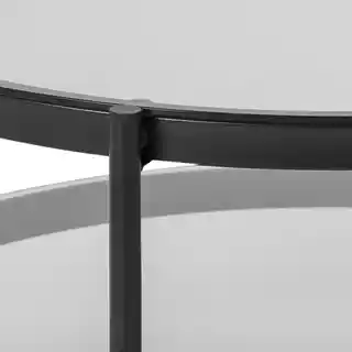 Actona Stolik Bayonne Glass black