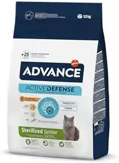 Affinity Advance Junior Junior Sterilized karma dla młodszych kociąt sterylizowana kurczakiem 10 kg sucha