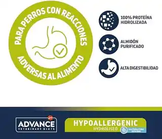 Affinity Advance Veterinary Diets Advance Veterinary Diets Hypoallergenic - 2,5 kg