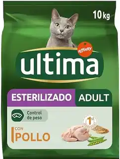 Affinity Ultima Ultima Cat Sterilized kurczak i jęczmień - 10 kg karma sucha