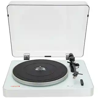 Aiwa Gramofon APX-790BT/WH Bluetooth USB Biały