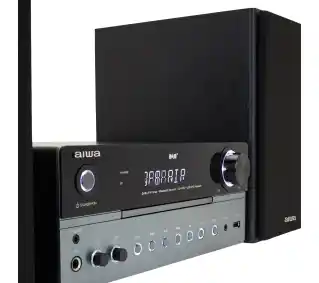Aiwa MSBTU-700DAB 50W Bluetooth Radio FM, DAB Czarny Mikro i mini wieża