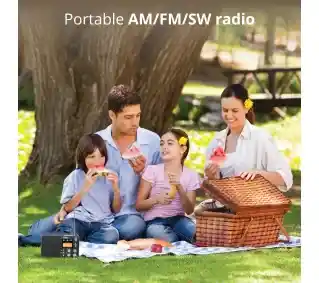 AKAI APR-200 Czarny Radioodbiornik