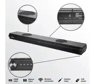 AKAI ASB-29 2.2CH 100W 2.2 Bluetooth Soundbar