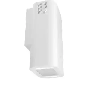 Akpo WK-12 ELLIPSE WL BI Biały Okap kominowy