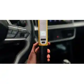 Alcolife alkomat policyjny S6 czarno-żółty, precyzyjny, certyfikowany, wyświetlacz LCD, szybki pomiar, kalibracja automatyczna