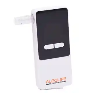 Alcolife Alkomat S3 elektrochemiczny, precyzyjny, wyświetlacz LCD, certyfikat CE