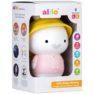 Alilo Lampka nocna Baby Bunny G9S plus Różowy