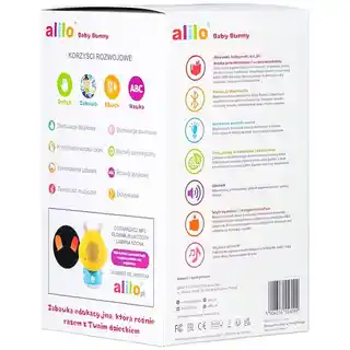 Alilo Lampka nocna Baby Bunny G9S plus Różowy