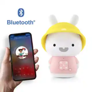 Alilo Lampka nocna Baby Bunny G9S plus Różowy