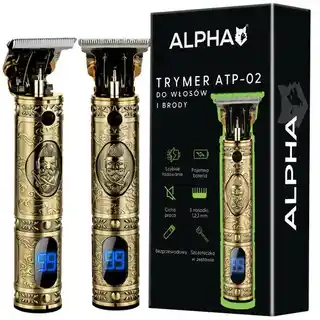 Alpha Trymer męski ATP-02 Czarno-złoty