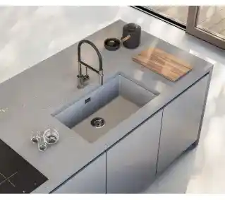 Alveus Omni 40 Granitowy Beton Zlewozmywak prostokątny