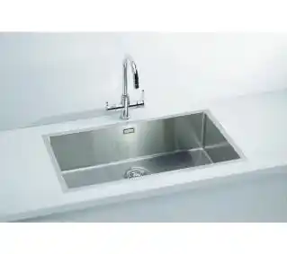 Alveus Quadrix 60 1092477 Stalowy Satyna Zlewozmywak prostokątny