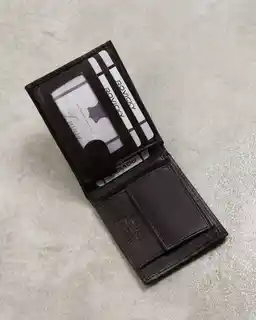 Always Wild Portfel skórzany N0035-P-SCR brązowy