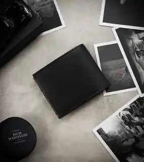 Always Wild Portfel skórzany N0035-P-SCR czarny