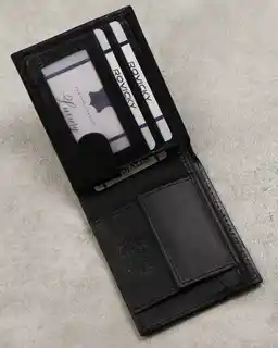 Always Wild Portfel skórzany N0035-P-SCR czarny