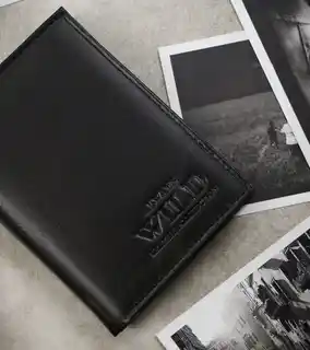 Always Wild Portfel skórzany N4-P-SCR czarny