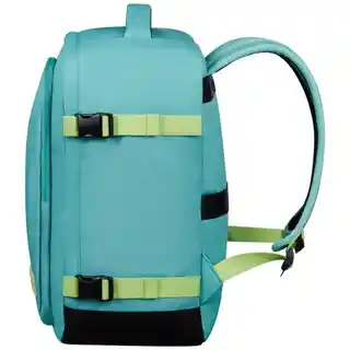 American Tourister Plecak kabinowy Take2Cabin S Turkusowo-limonkowy Ryanair