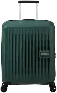American Tourister Walizka AeroStep 55 cm Ciemnozielony