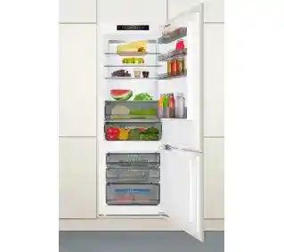 Amica BK3717.5FZNBk Pełny No Frost 193,7cm Komora świeżości Lodówka do zabudowy