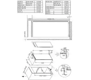 Amica BM210.4(E) 122,1cm lodówka