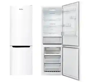 Amica FK3506.2FW E Pełny No Frost 185,5cm Szuflada z kontrolą wilgotności Biały Lodówka