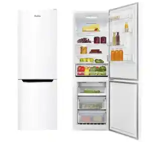 Amica FK3506.2FW E Pełny No Frost 185,5cm Szuflada z kontrolą wilgotności Biały Lodówka