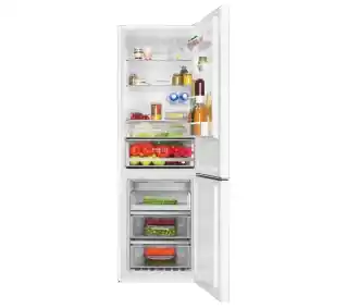 Amica FK3606D 185,5cm No Frost szuflada z kontrolą wilgotności biały inox