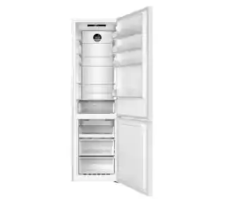 Amica FK3706D.2DFWiC C Pełny No Frost 200cm Komora świeżości Biały Inox Lodówka