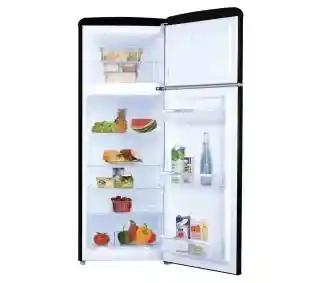 Amica KGC15634S 144cm czarna lodówka