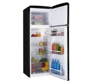 Amica KGC15634S 144cm czarna lodówka