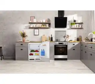 Amica UM130.3i(D) 82,5cm Komora niskich temperatur Lodówka do zabudowy