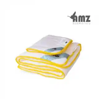 AMZ Kołdra dziecięca 100x135 Niedźwiadek Honey z poduszką 40x60 Antyalergiczna