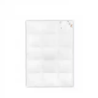 Kołdra dziecięca 90x120 AMZ Premium puch 100 procent, poduszka 40x60, biały