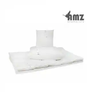 AMZ Kołdra Puchowa 135x200 Materacowa Całoroczna Puch 90 procent