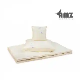 AMZ Kołdra Puchowa 135x200 Materacowa Całoroczna Puch 90 procent
