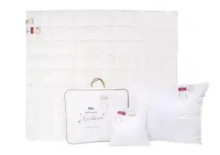 AMZ Kołdra Puchowa 135x200 Natural OUTLAST Letnia Puch 100 procent
