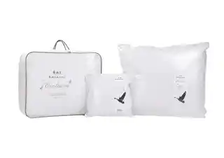 AMZ Kołdra Puchowa 155x200 Materacowa Prestige Zimowa Puch 100 procent