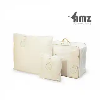 AMZ Kołdra Puchowa 200x200 Organic Cotton Całoroczna Puch 90 procent