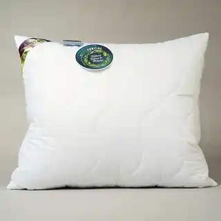AMZ Poduszka antyalergiczna 50x60 BioPercal termo, biały, 550g, delikatny perkal 100% bio bawełna