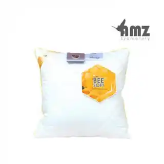 AMZ Poduszka antyalergiczna 70x80 satyna bawełniana BEE SOFT pikowana