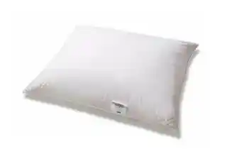 Poduszka puchowa 70x80 AMZ Basic Plus trzykomorowa, biały, 1150g, 150g, wysokiej jakości, naturalny puch
