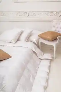 Amz Szamotuły Kołdra Puchowa 135x200 AMZ Premium Gold Letnia Puch 100 procent
