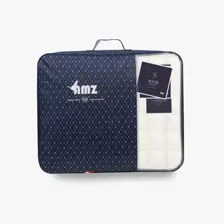 Amz Szamotuły Kołdra Puchowa 220x200 AMZ Silver Prestige Letnia Puch 100 procent