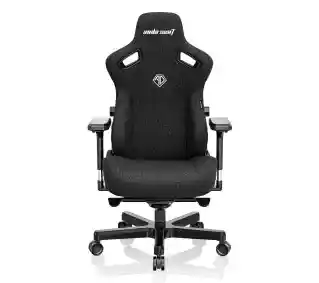 Anda Seat Kaiser 3 XL Gamingowy do 200kg Tkanina Czarny Fotel gamingowy